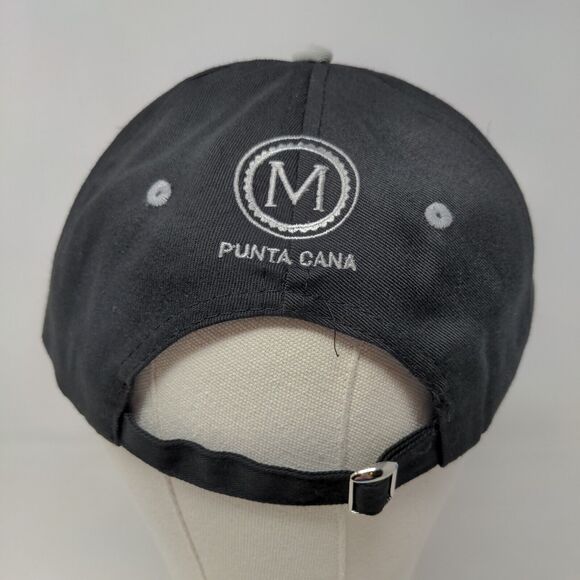 Majestic Punta Cana Men's Slideback Hat Black Embroidered Resort Logo - Picture 5 of 6